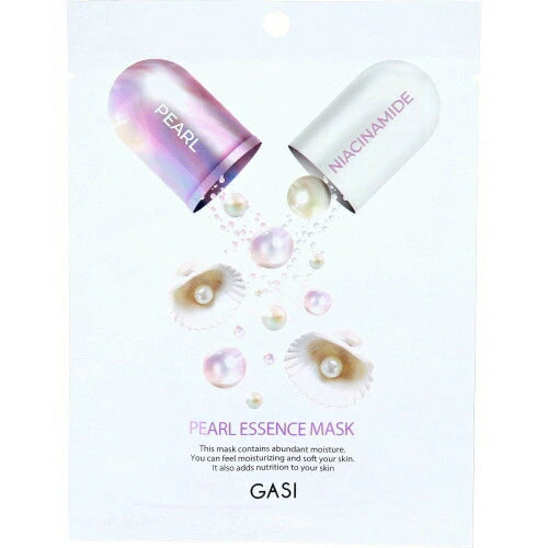 【5枚セット】 フェイスマスク パック マスク GASI プレミアム エッセンスマスク 1枚 25ml